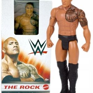 NWT 2025 WWE Mattel Main Event Asst. The Rock 6“ Figurine JHC75  [Boxed]